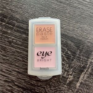 NWOT Benefit Erase Paste Medium and Eye Bright Duo
